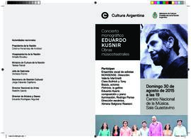 2015 Concierto CNM