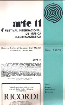 ARTE 11 programa